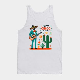 Cinco de mayo mariachi Tank Top